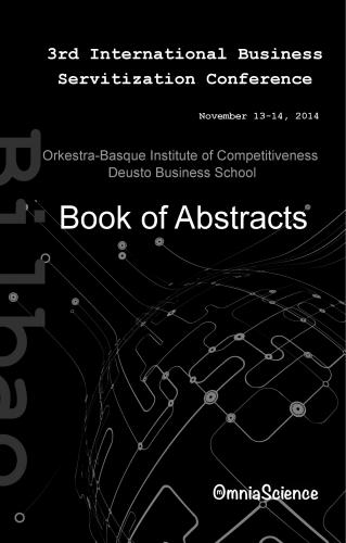Cubierta para 3th International Conference on Business Servitization (ICBS 2014 - Bilbao)